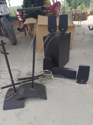 Home cinema LG TV Negro