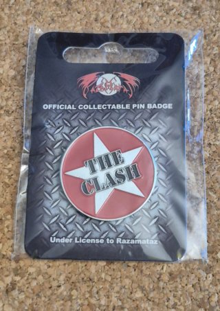 Pin The Clash Star Logo (Single Clutch)