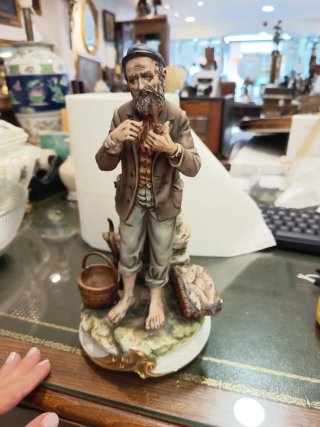 Figura Capodimonte Pescador