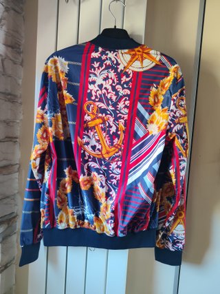 Giacca Zara Bomber Fantasia Nautica