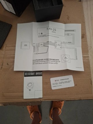 Sistema de Sonido Double E para Excavadora RC