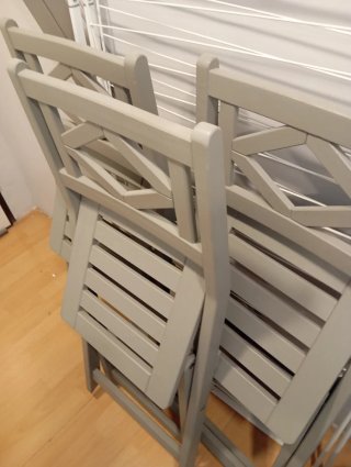 Sillas de madera plegables IKEA