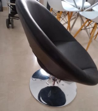 Sillón/butaca moderno negro