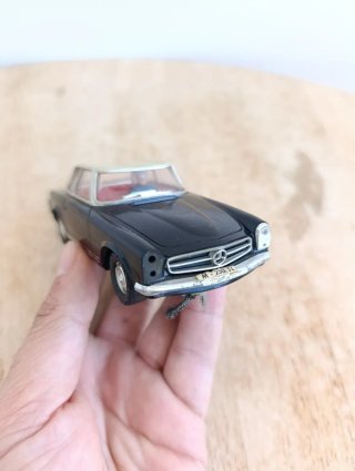 Scalextric Exin Mercedes 250 SL negro capota gris