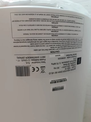 Termo eléctrico 80L Teka