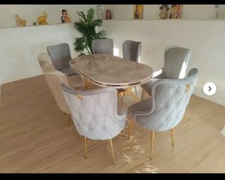 PACK MESA Y 6 SILLAS TURCAS