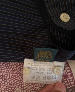 Camisa La Martina Azul Rayas