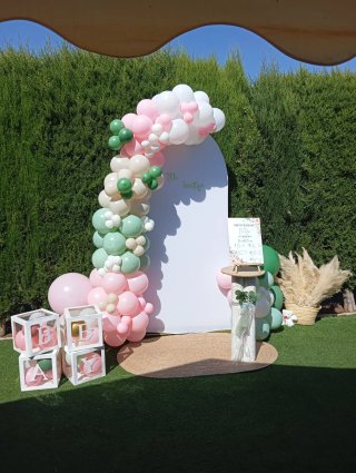 Decoración con globos