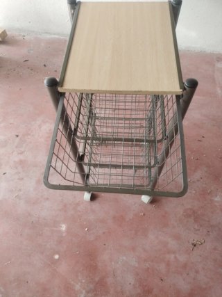 Carrito organizador cocina 4 cestas