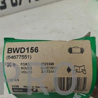 BOMBIN FRENO FORD / ROVER / VOLVO NUEVO BWD156
