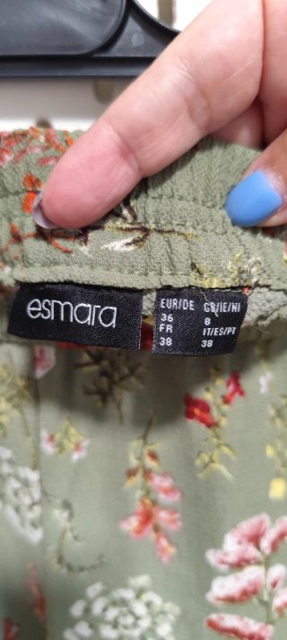 Pantalón culotte Esmara floral