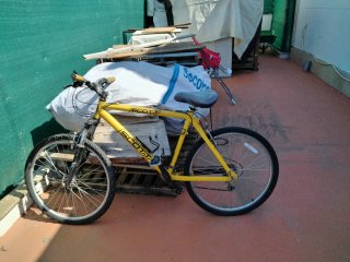 Bicicleta Scott Amarilla