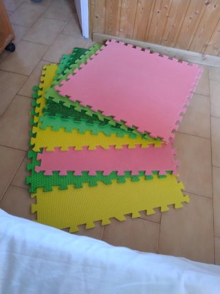 Alfombras puzzle infantiles de plástico