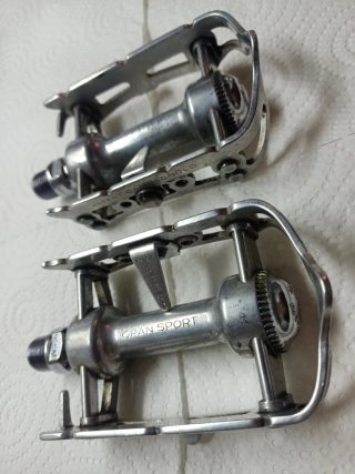 Pedales bicicleta Campagnolo Gran Sport. LEER