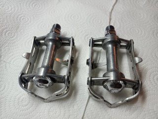 Pedales bicicleta Campagnolo Gran Sport. LEER