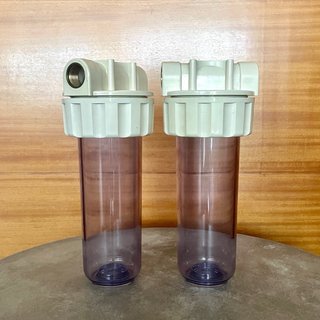 Filtro de água copo duplo c/ 4 filtros