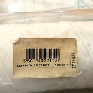 Filtro de água copo duplo c/ 4 filtros