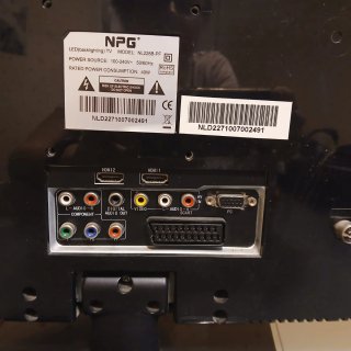Televisor NPG Negro LED