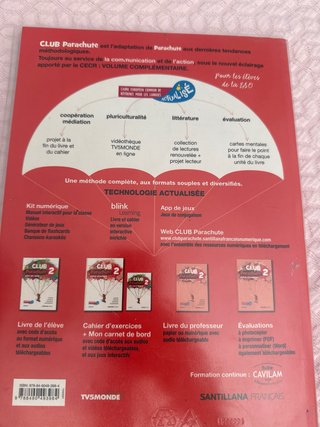 Libros de texto 2º ESO.