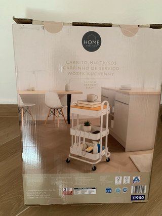 Carrito Multiusos Home Creation Blanco