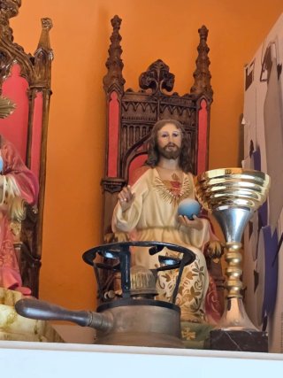Sagrado Corazón Entronizado Talleres Olot