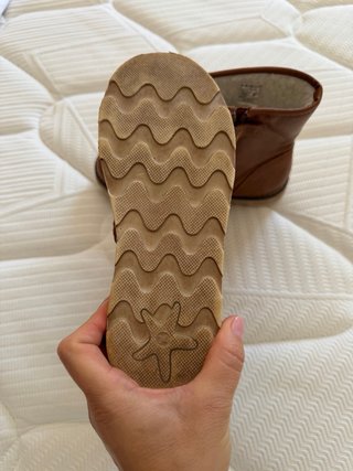 Botas niña marrones forradas talla 34
