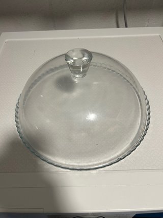 Vitrina de cristal con asa