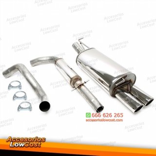 Sistema de acero inoxidable TA Technix 2x80mm ade