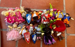 Castillo de madera para niños