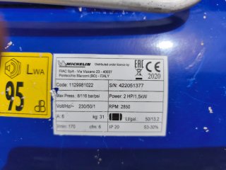 Compresor Michelin 50L 2HP