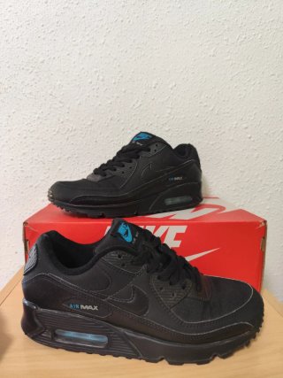 Nike Air Max 90 Talla 41 Negro/Azul