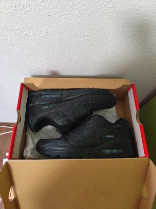 Nike Air Max 90 Talla 41 Negro/Azul