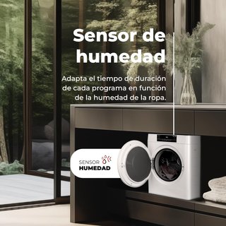 Secadora Portátil 3kg Sensor Humedad