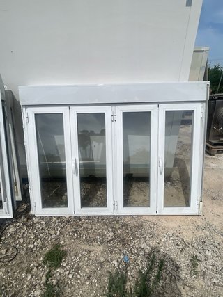 Ventana aluminio 2 en 1