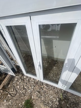 Ventana aluminio 2 en 1