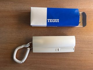 Telefonillo Tegui Blanco