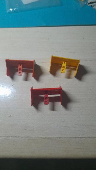 Exin Scalextric alerones (3 unidades)
