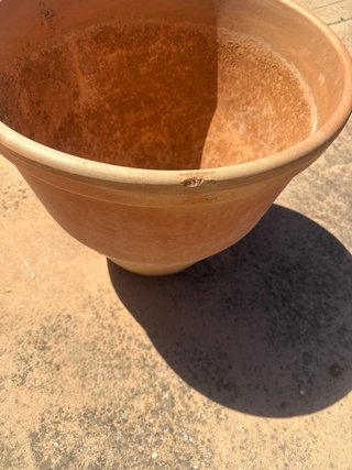Maceta Barro Grande 43cm Alto x 50cm Diám.