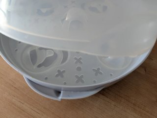 Esterilizador microondas biberones