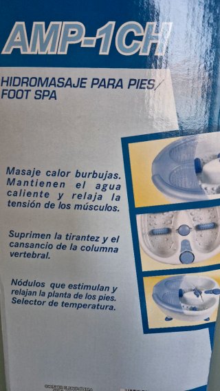 Hidromasaje para pies Ansonic