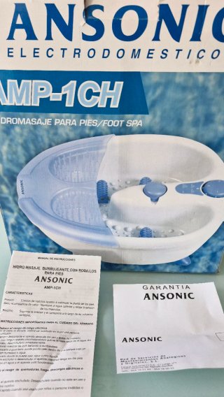 Hidromasaje para pies Ansonic