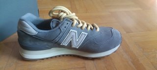 New Balance 38 Gris/amarillo