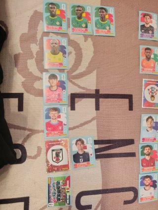 Cromos del Mundial 10 x 3€