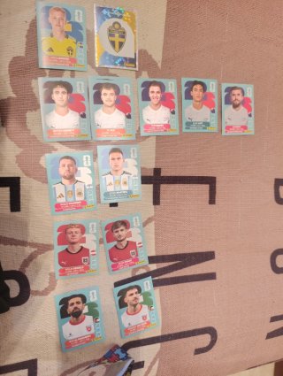 Cromos del Mundial 10 x 3€