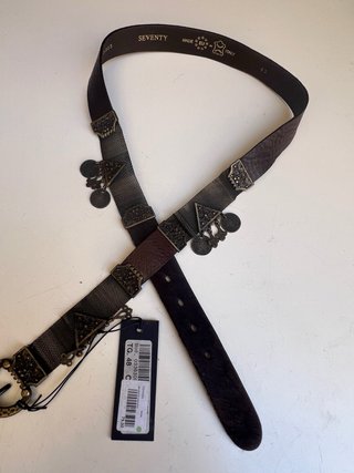 Cintura donna Seventy marrone con dettagli