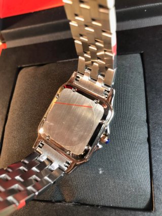 Seiko Mod - Santos Panthere Mujer (Oro Rosa/Acero)
