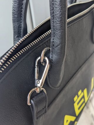Borsa Maxi Bowling Gaëlle Paris Nera e Gialla