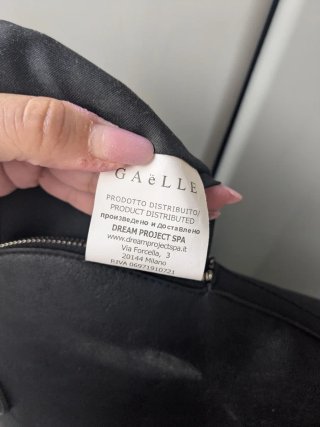 Borsa Maxi Bowling Gaëlle Paris Nera e Gialla