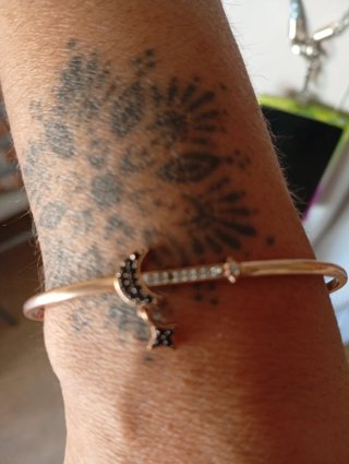 Pulsera Guess Luna y Estrella