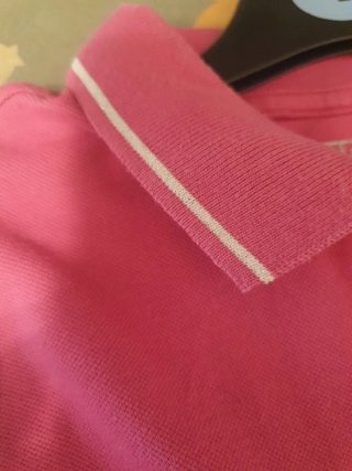 Polo sin mangas Lotto rosa
